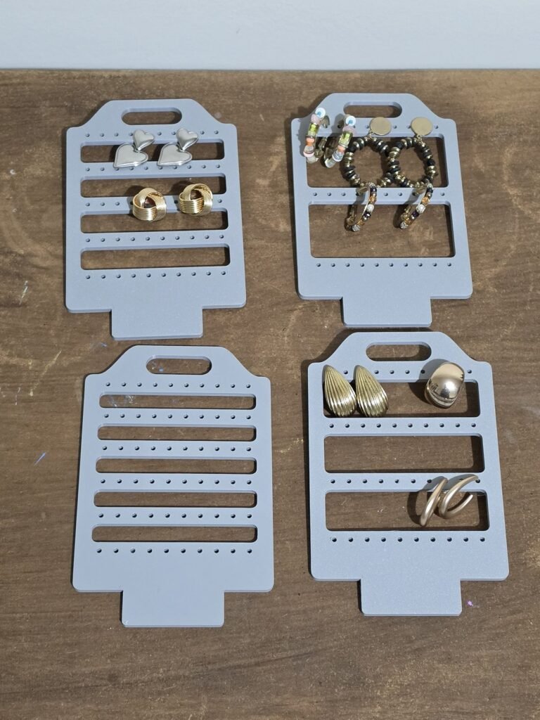 Home placas amoviveis organizador brincos varias filas